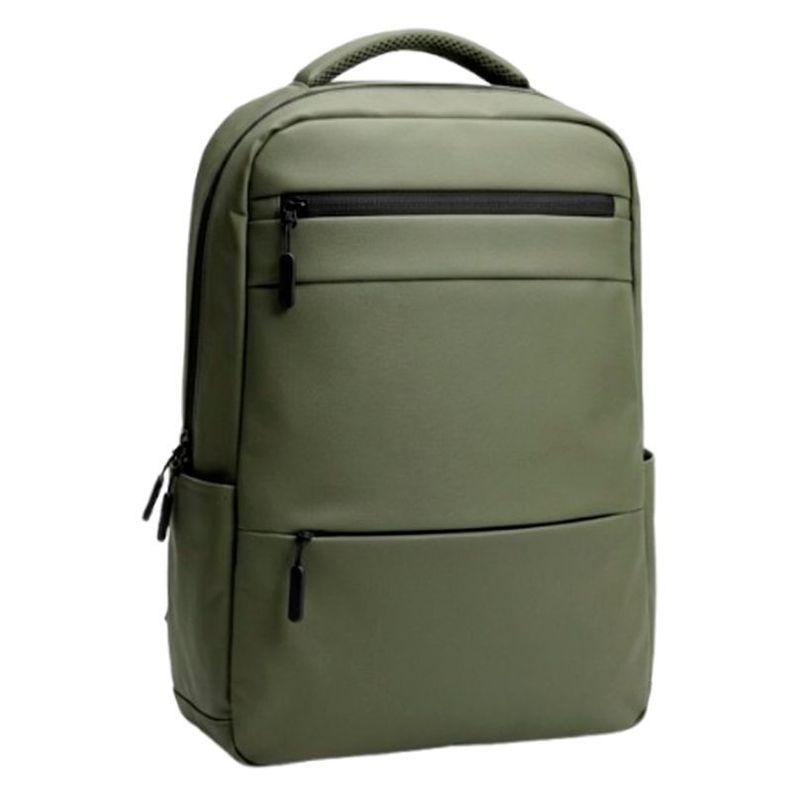 Mochila De Espalda Para Laptop Bolso Unisex Impermeable Usb Verde