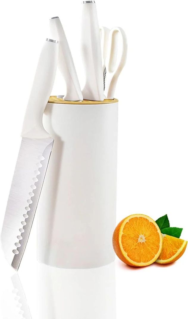 Juego De Cuchillos De Cocina 5 Piezas De Acero Inoxidable-1