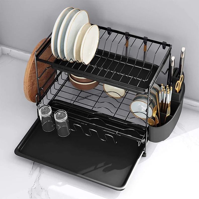Escurridor Loza Platos 2 Niveles Organizador Cocina-4