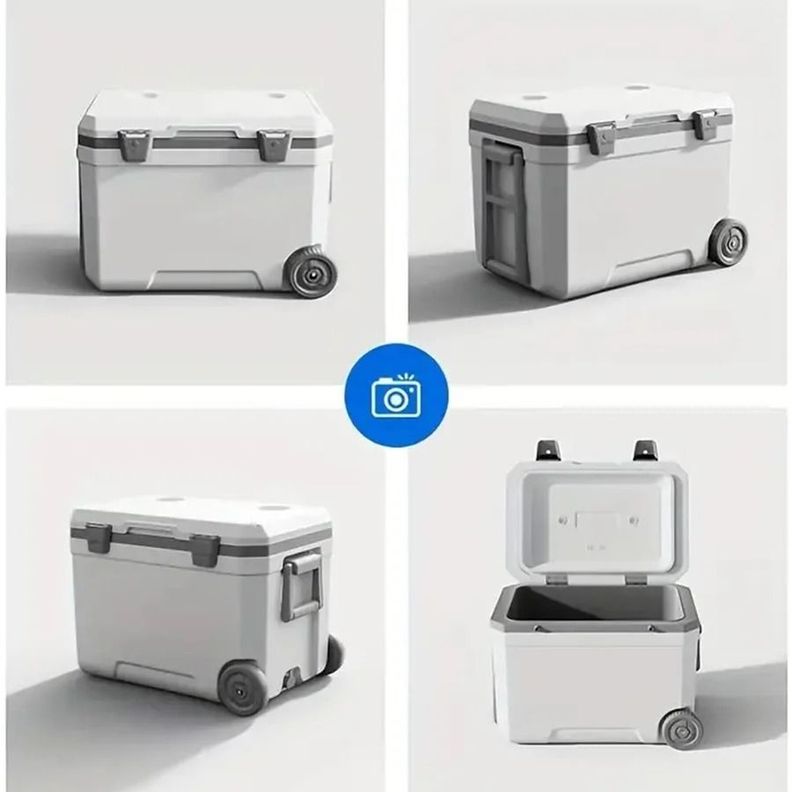 Cooler Cava 45L Hielera Portátil Con Ruedas-2
