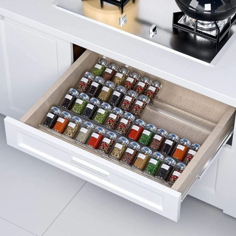 Organizador De Especias De Cajon De 4 Niveles-5