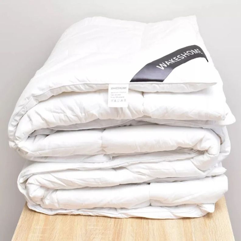Plumón Nordico 100% Algodon Quilt Healthy Sleep Color Blanco-2