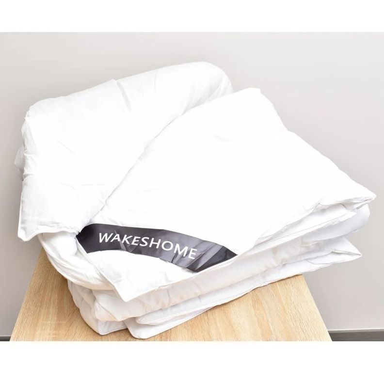 Plumón Nordico 100% Algodon Quilt Healthy Sleep Color Blanco-4
