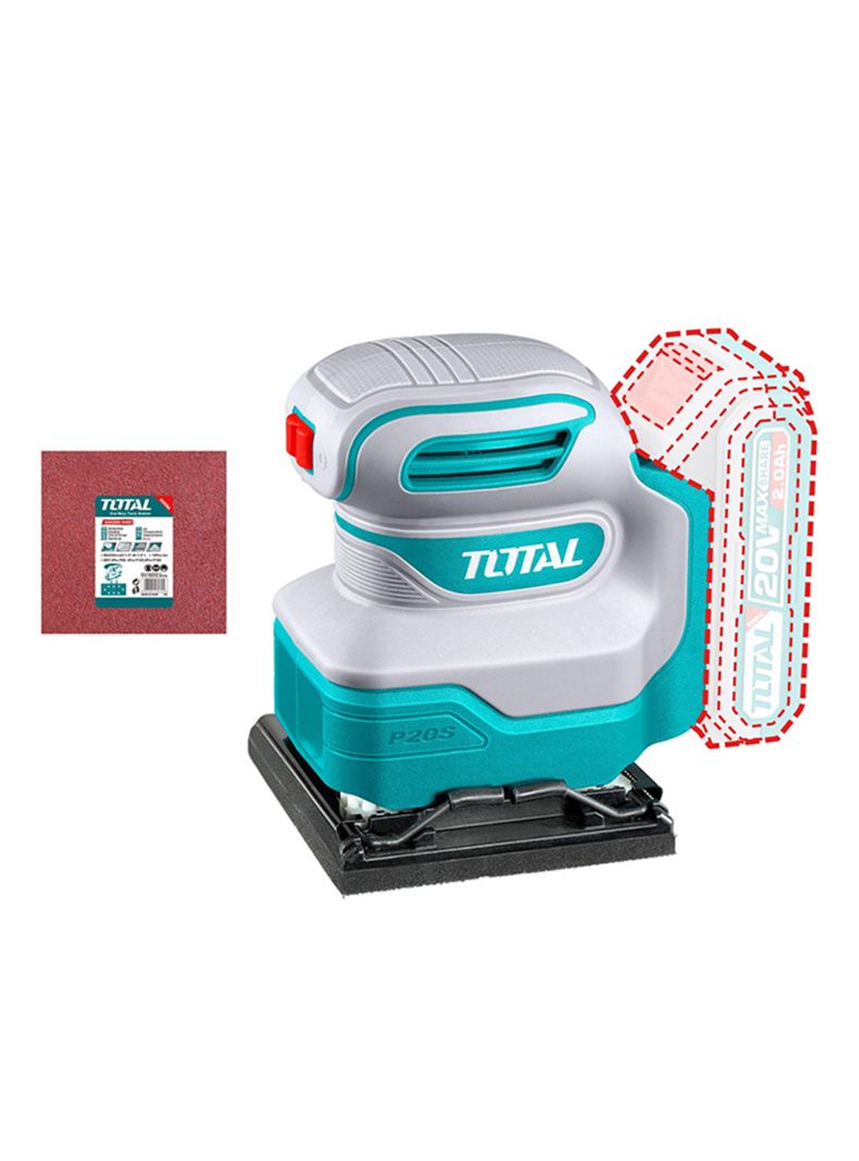 Lijadora Orbital De Palma 20v Total Tshsli2014-0