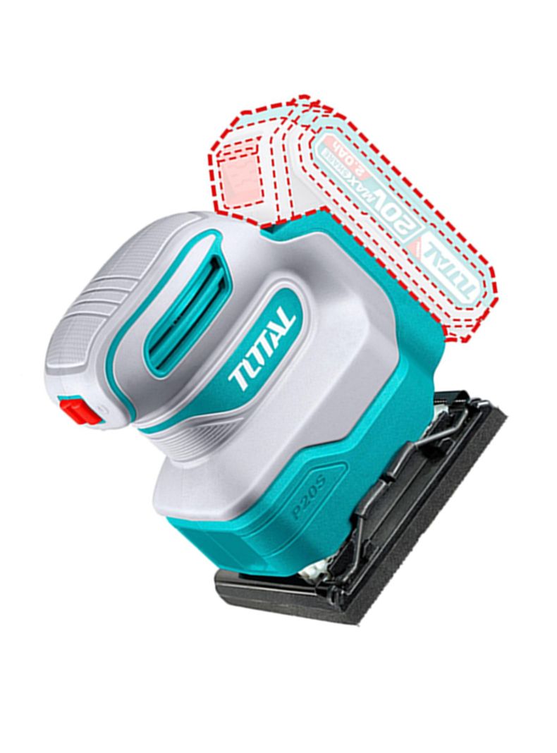 Lijadora Orbital De Palma 20v Total Tshsli2014-2