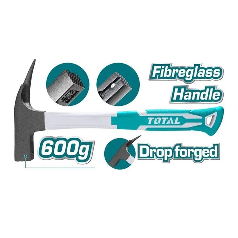Martillo P/ Andamio Trinquete Andamiero 600g Total THTRH6006-1