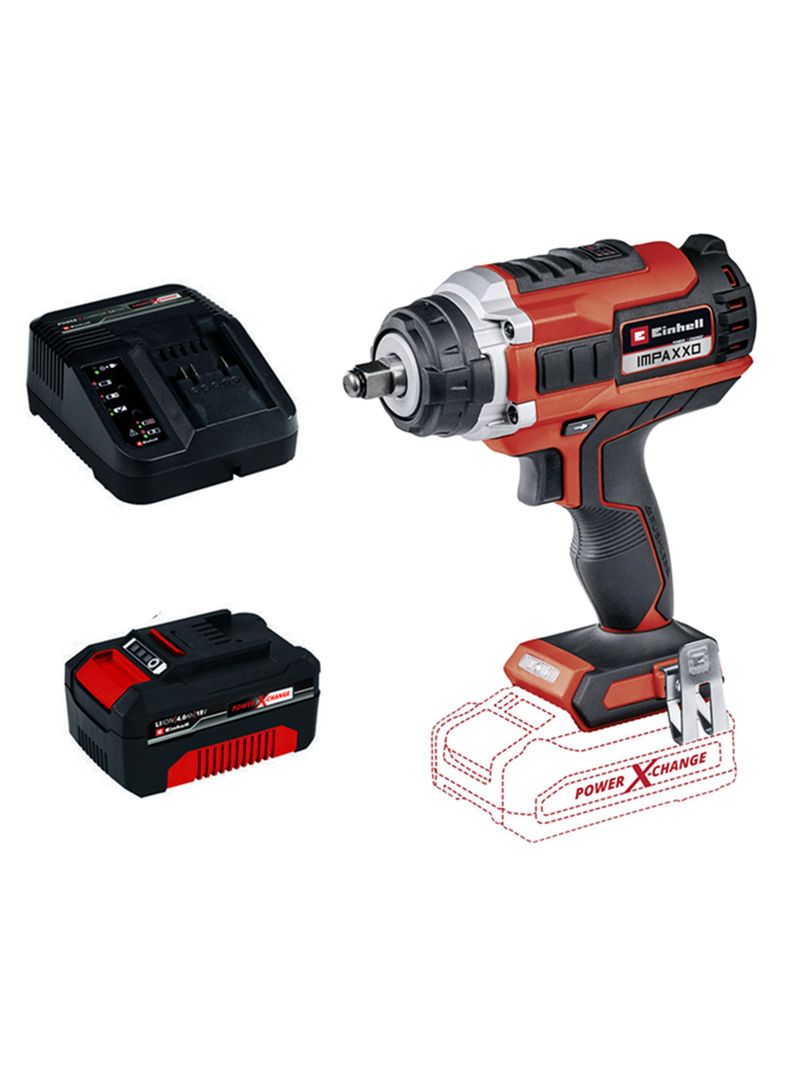 Taladro Llave Impacto 1/2 18v Bat+ Carg Einhell-0