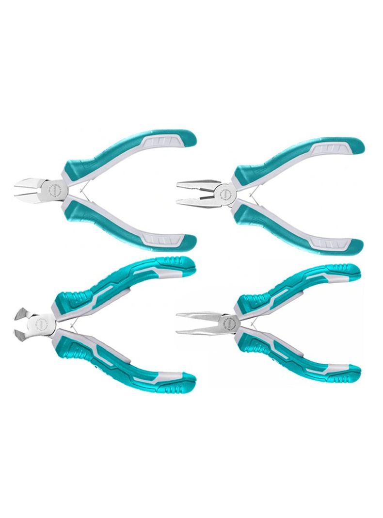 Kit Set Juego De Mini Alicate 4 Piezas Total Tht1k0404   -1