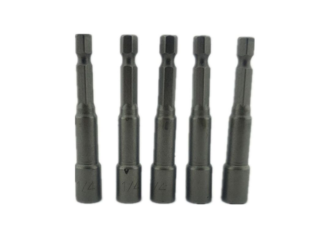 Juego De Adaptadores 1/4 Punta Magnetica 5 Piezas Toolmak Tmk19027-0