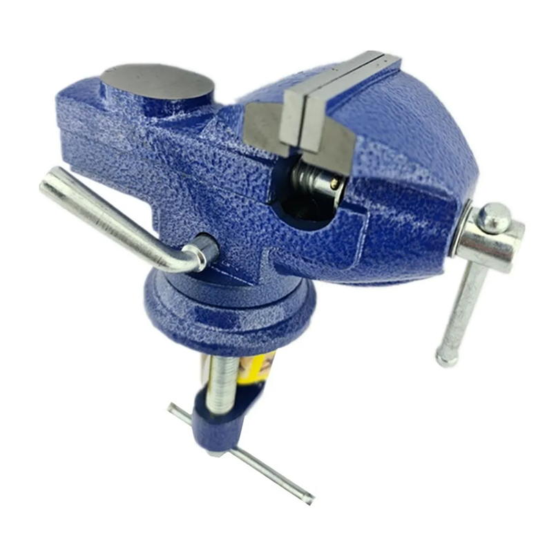 Tornillo De Banco Mesa Base Giratoria 60 Mm Crow-0