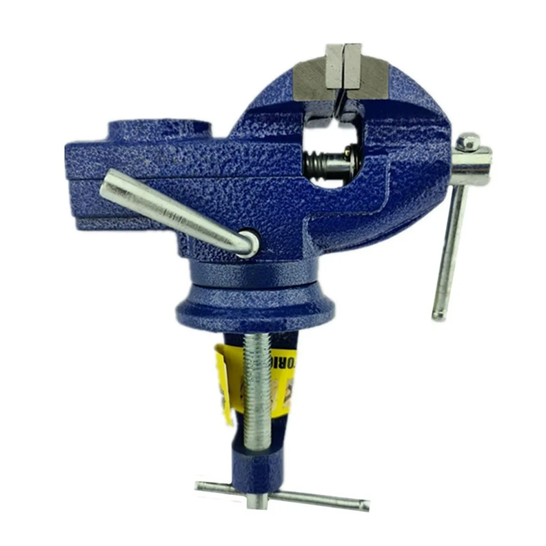 Tornillo De Banco Mesa Base Giratoria 60 Mm Crow-1