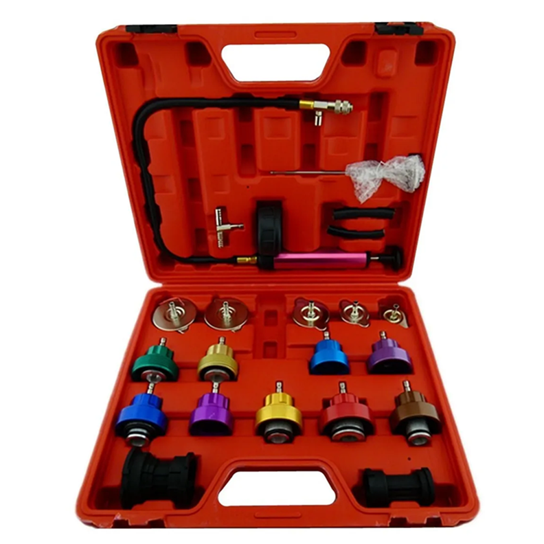Tester Probador Dectector Fuga Presion Radiador 21 Piezas-0