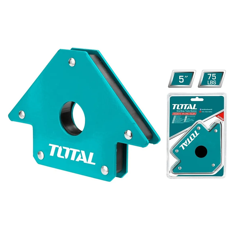 Pack2 Escuadra Magnetica 75 Lbs 5pulg Soldar Total-1