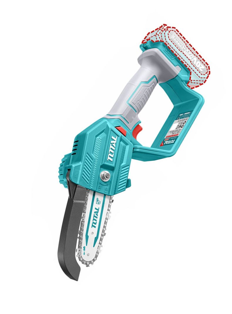 Motosierra 20v 130mm Bat+ Cargador Total Tgsli2058-1