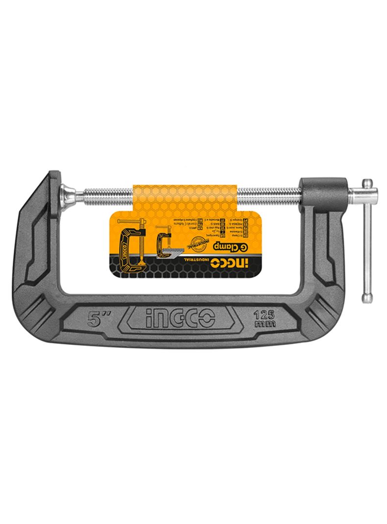 Prensa Tipo C 5 Pulgadas (125mm) Ingco Hgc0105