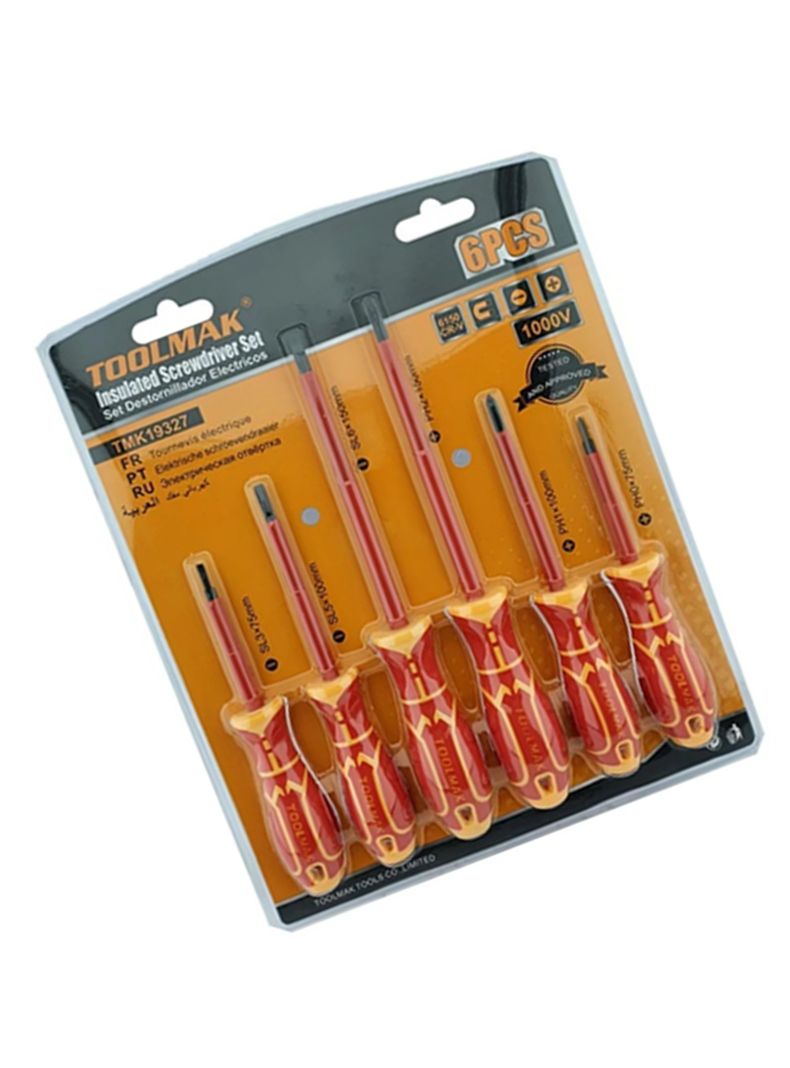 Set Destornilladores Electricos 6 Piezas Tmk19327-1