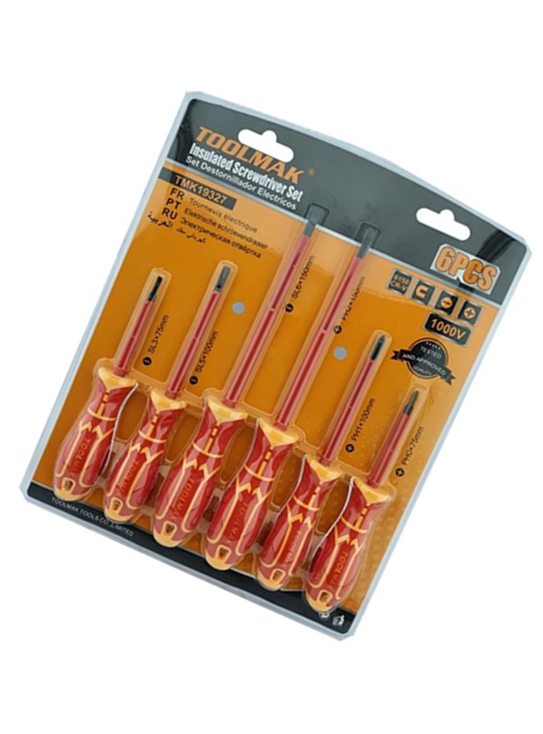 Set Destornilladores Electricos 6 Piezas Tmk19327-2