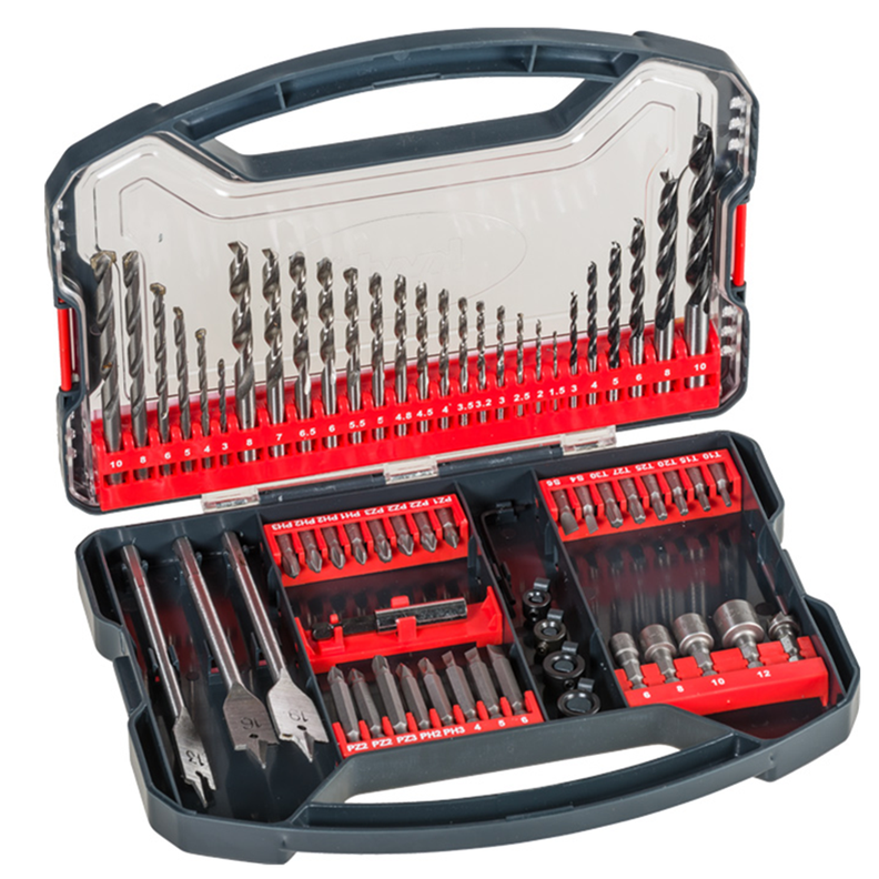Puntas Y Brocas P/ Atornillar Taladrar 62 Pcs Kwb-0