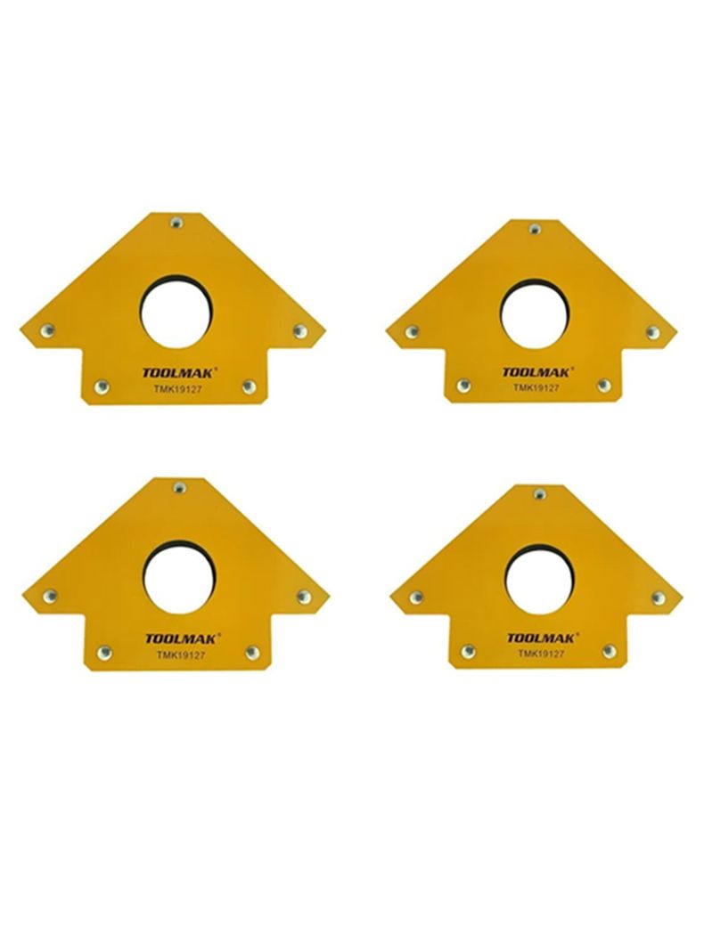 Pack 4 Escuadra Magnetica 25 Lbs P/ Soldar Toolmak-1