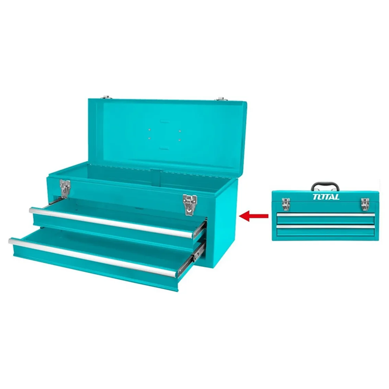 Caja Organizadora Porta Herramienta Metalica Total-1