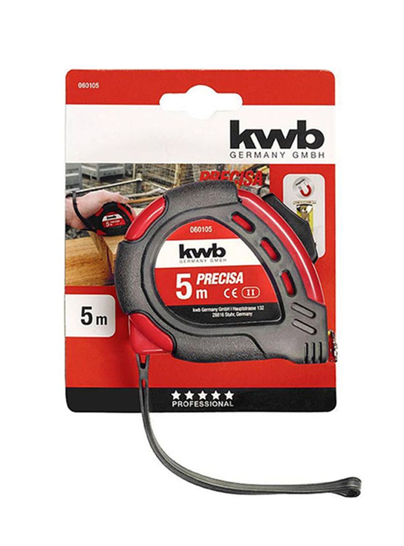 Cinta Huincha De Medir Metrica De Acero 5m Kwb 060105-1