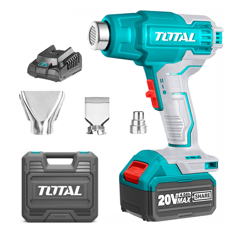 Pistola De Calor Inalámbrica 20v Bat+ Carg Total Tbli20025-0