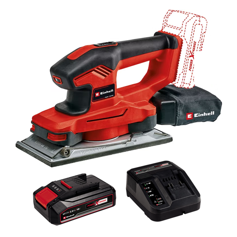 Lijadora Orbital 18v Bat + Carg Einhell 4460720-0