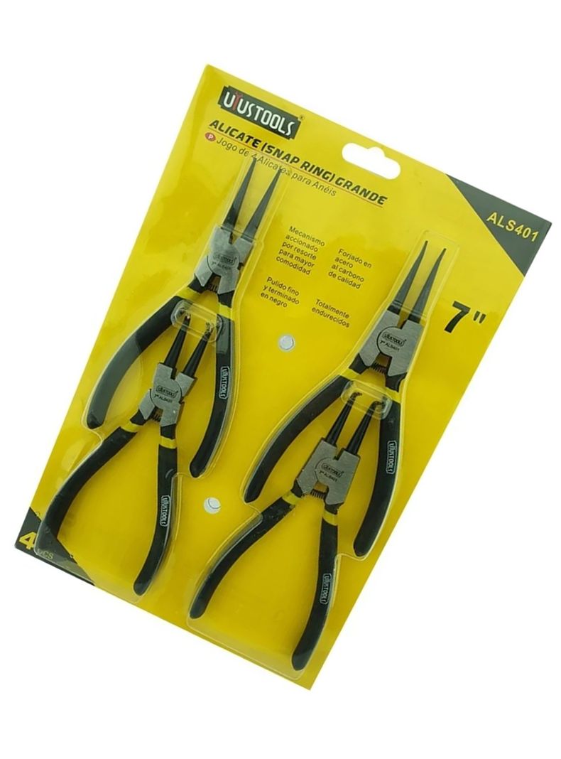Set De Alicates Saca Seguros 7 Pulgadas Uyustools-1