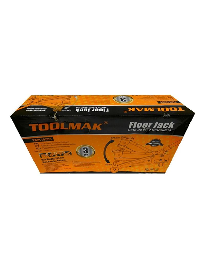 Gata Hidraulica Tipo Caiman 3 Toneladas Toolmak-3