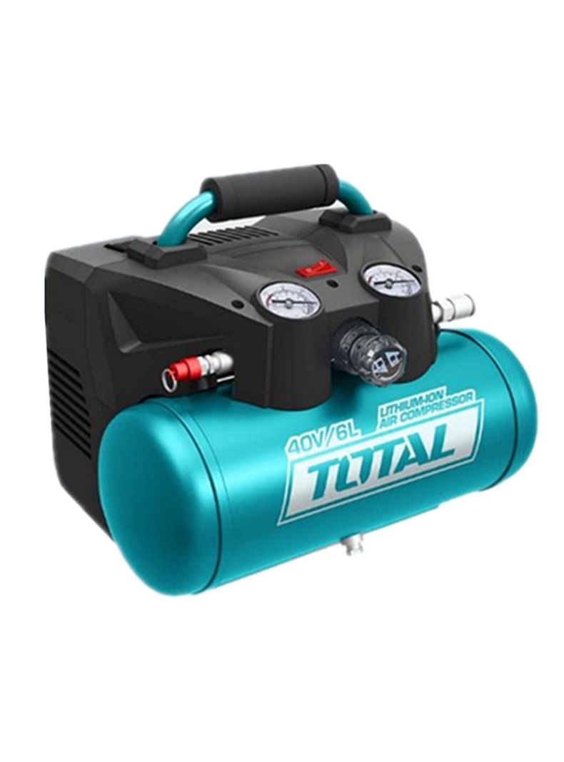 Compresor Aire 40v 6lts Bateria+ Cargador Total Tacli2003  -1