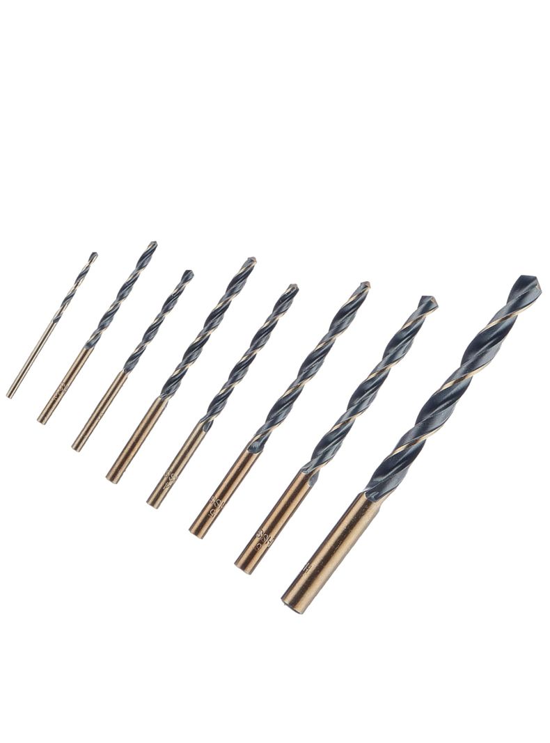 Kit Set Juego Brocas Para Metal 8 Piezas Ingco Akdb0801-2