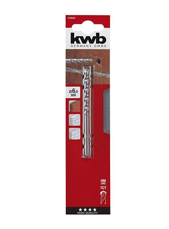 Broca Para Concreto 6mm Kwb 039660-1