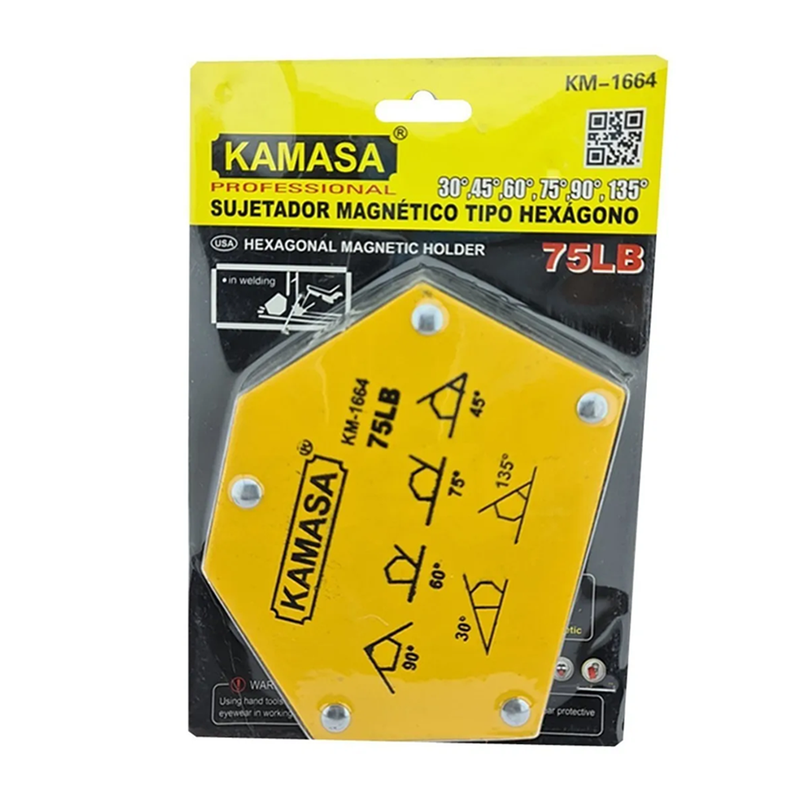 Escuadra Magnetica 75 Lbs Soldar Multi-angulo Km-1