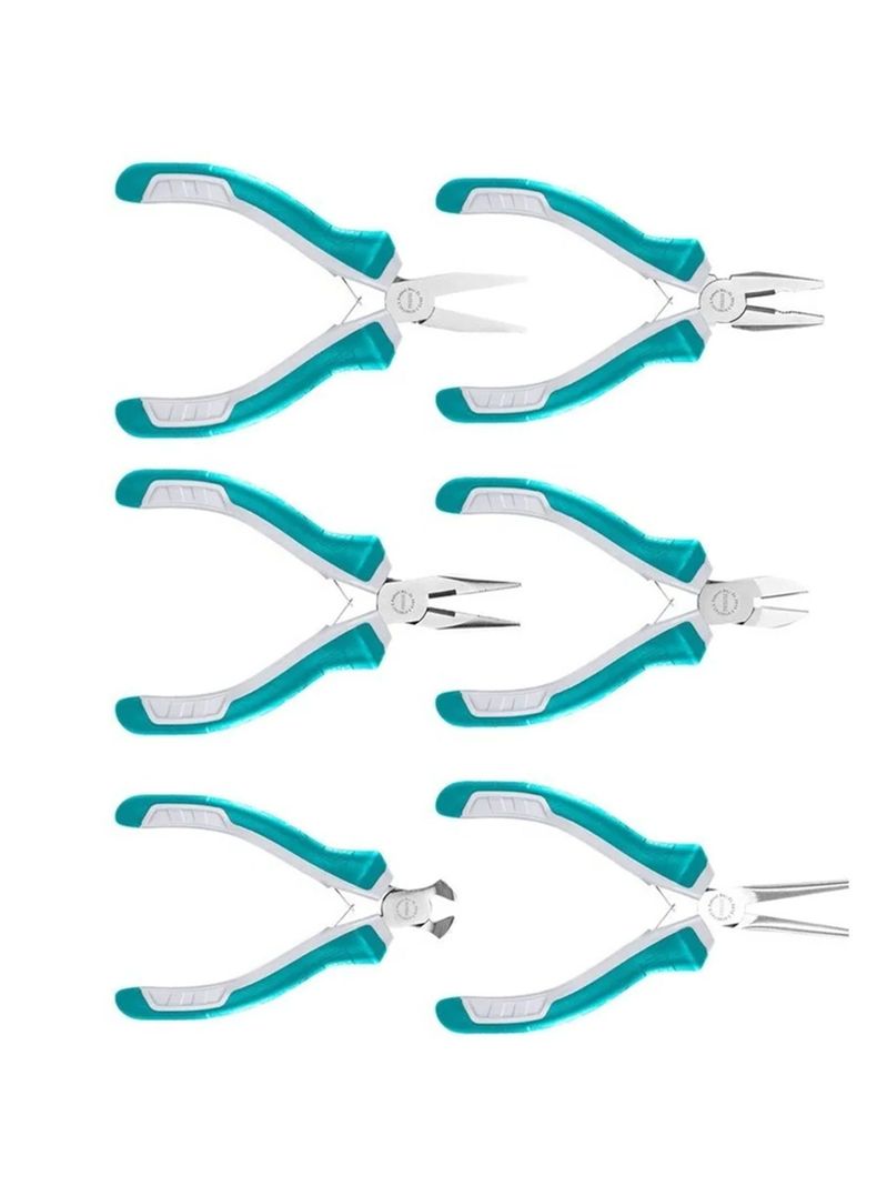 Kit Set De Mini Alicate 6 Piezas Total Tht1k0511-1