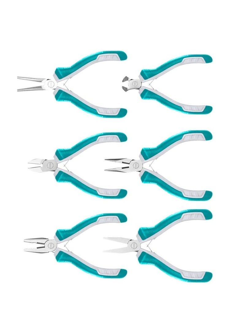 Kit Set De Mini Alicate 6 Piezas Total Tht1k0511-2