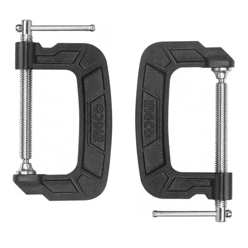 Pack 2 Prensa Tipo C 6 Pulgadas (150mm) Ingco