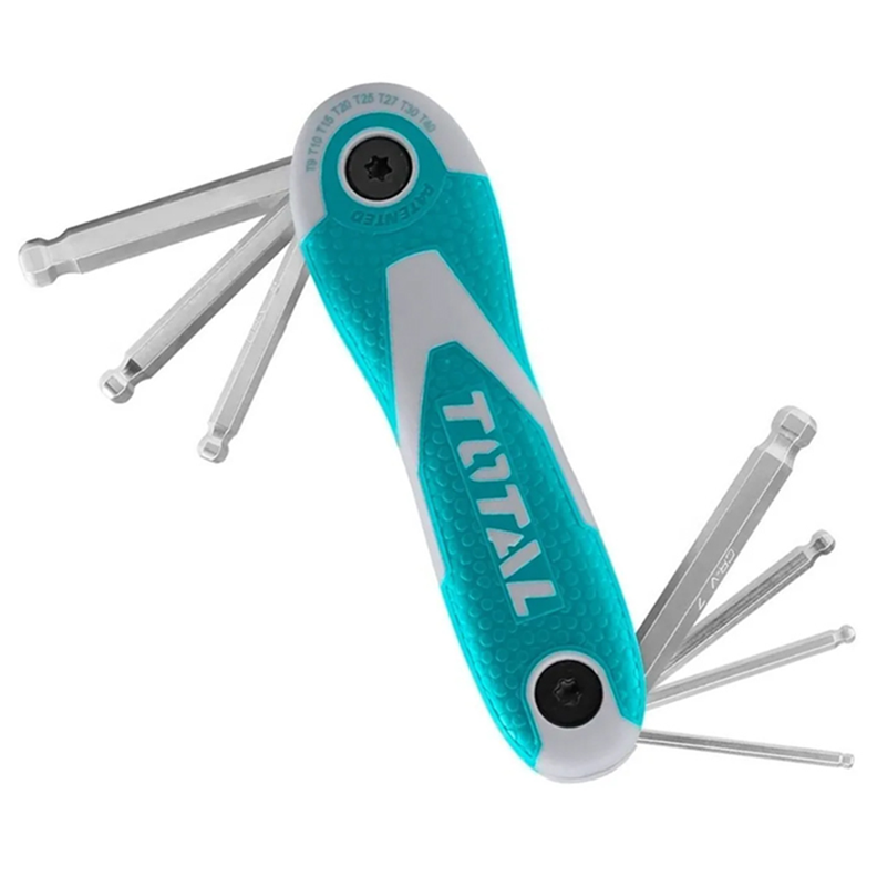 Juego Llaves Allen Hexagonales 2-8mm Total Tht1061836-0