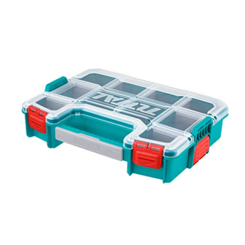Caja Organizadora Apilable 12 Pulgadas Total Tpbx1121 Turquesa