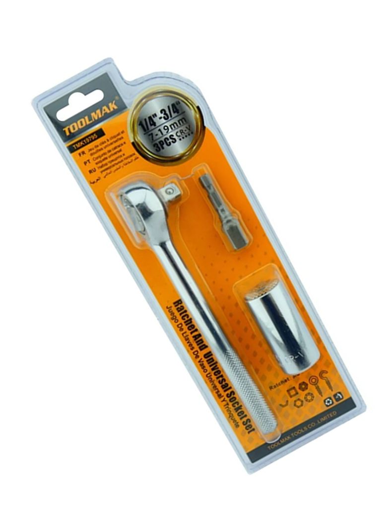 Dado Universal 7 - 19mm Adaptador Taladro 3pcs Tmk-1