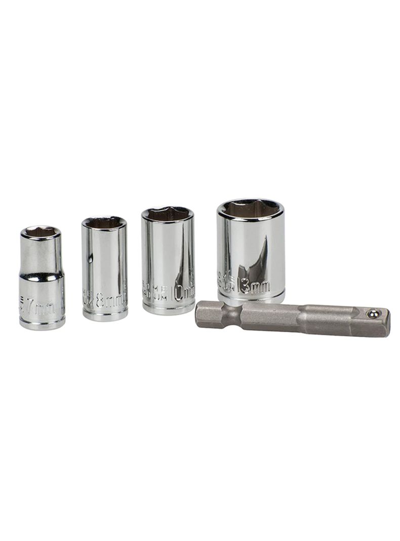 Kit Dados Y Adaptador Para Taladro 5 Piezas Kwb 105110-0