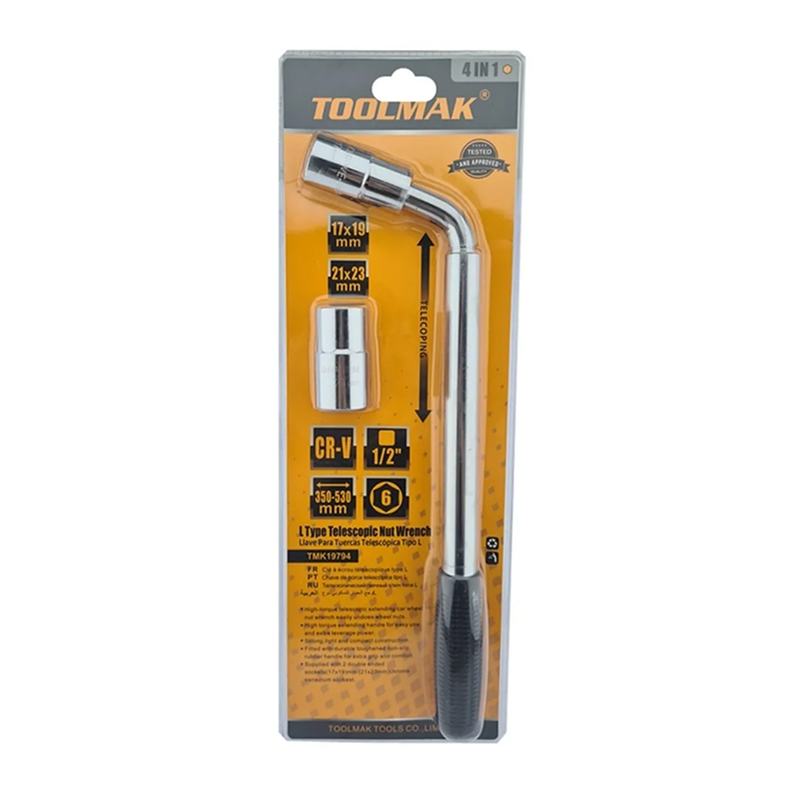 Llave de Rueda Con Barrote Universal Toolmak TMK19794-2