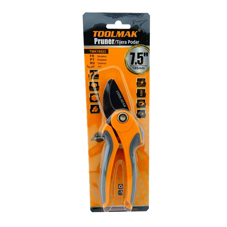 Tijera De Podar Jardin 7.5 Pulgadas (190mm) Toolmak Tmk19923-1