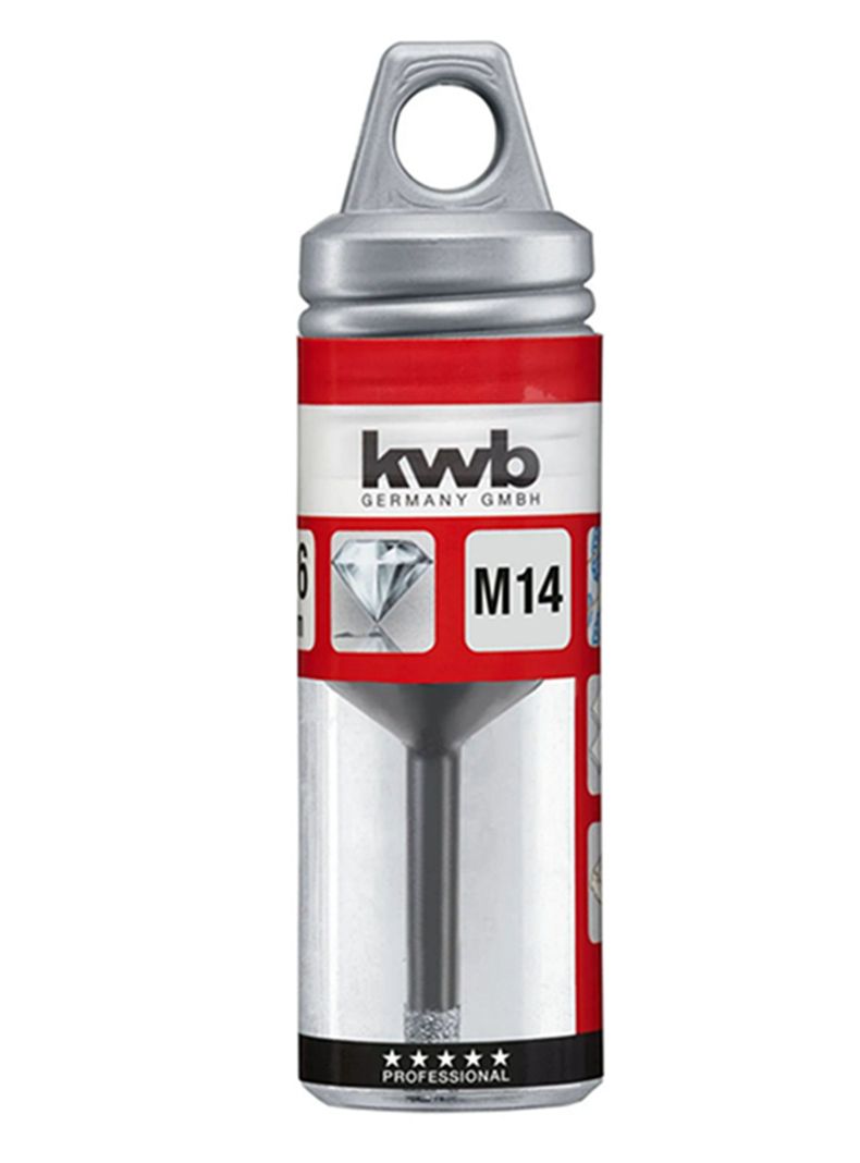 Sierra Copa Diamantada Para Esmeril M14 6mm Kwb 500206-1