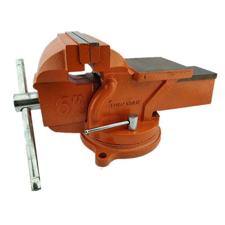 Tornillo De Banco Mecanico Base Giratoria 6 Pulgadas Toolmak-1