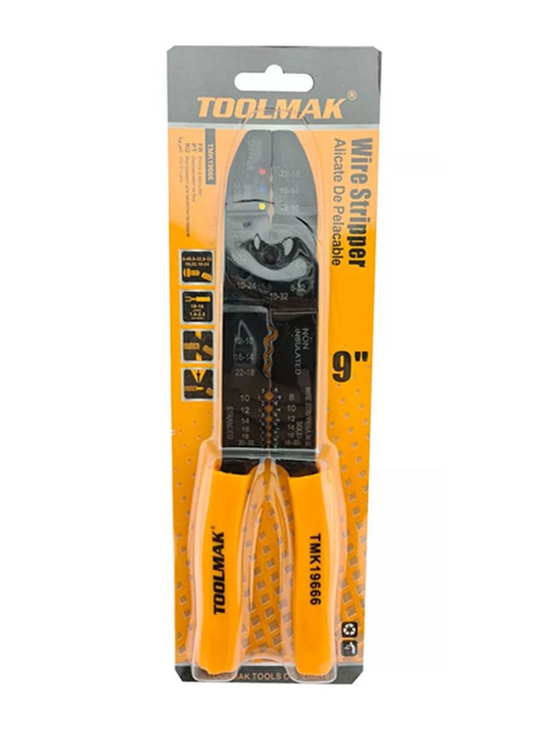Alicate Pelacable 9 Pulgadas Toolmak Tmk19666-1