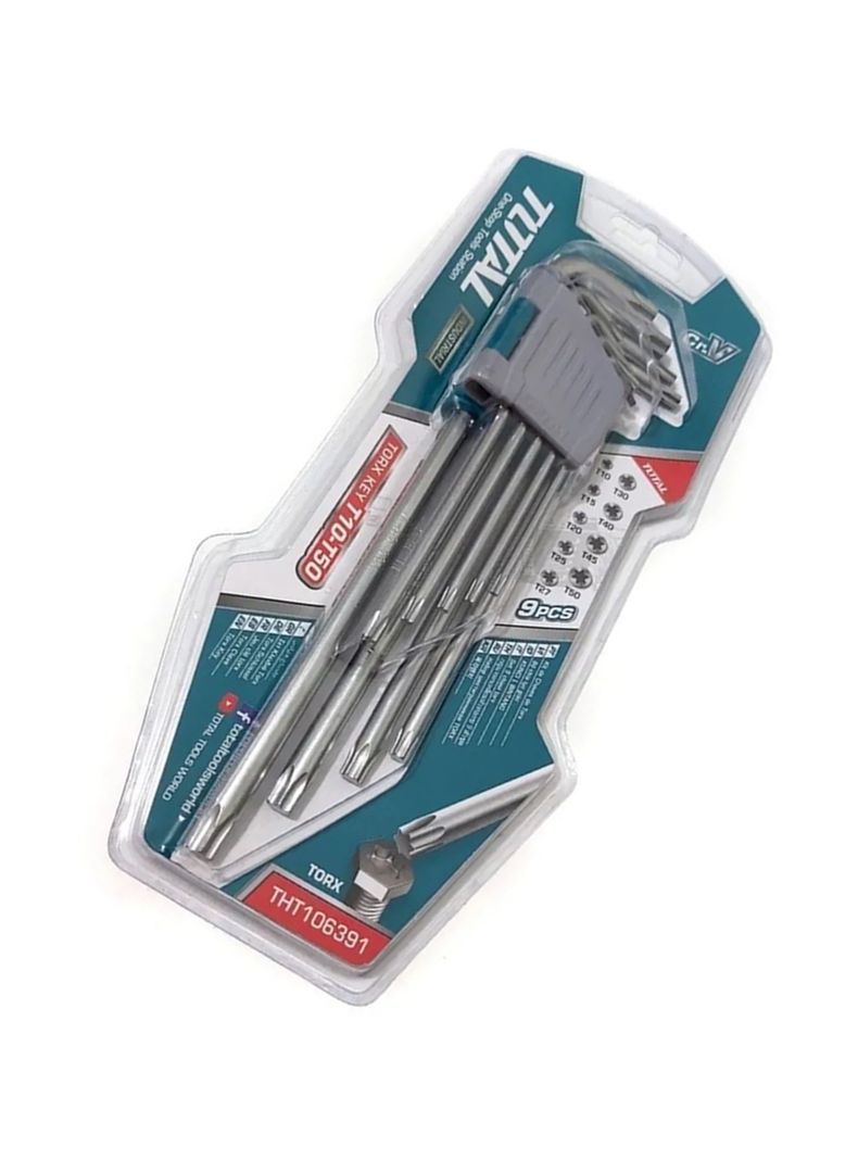 Llaves Allen Estrella Torx 9 Pcs Total Tht106391-1