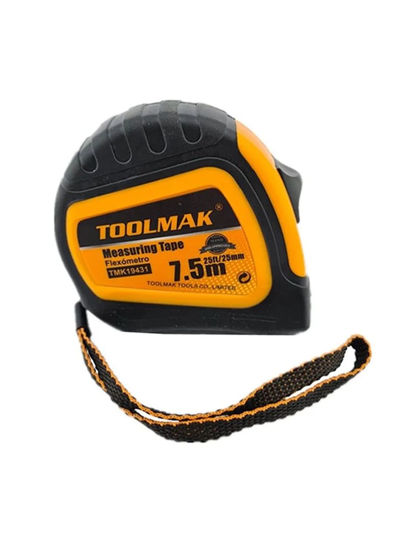 Cinta Huincha Metrica 7.5 Mts Toolmak Tmk19431-0