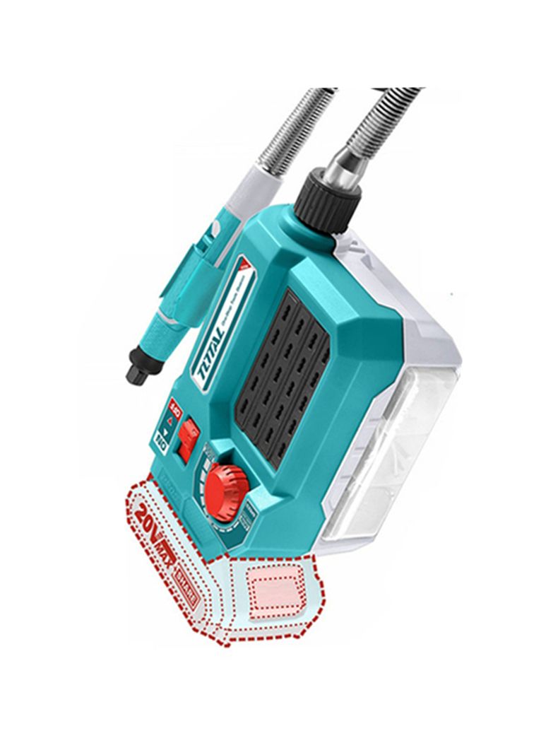 Mini Torno Herramienta Multiuso 20v+40 Acc Total Tmgli2001-2