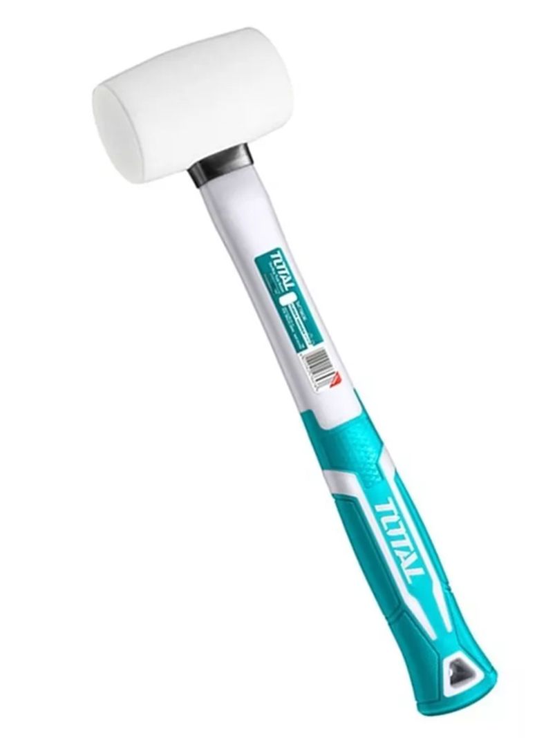 Combo Martillo Mazo De Goma 16oz Total THT761636