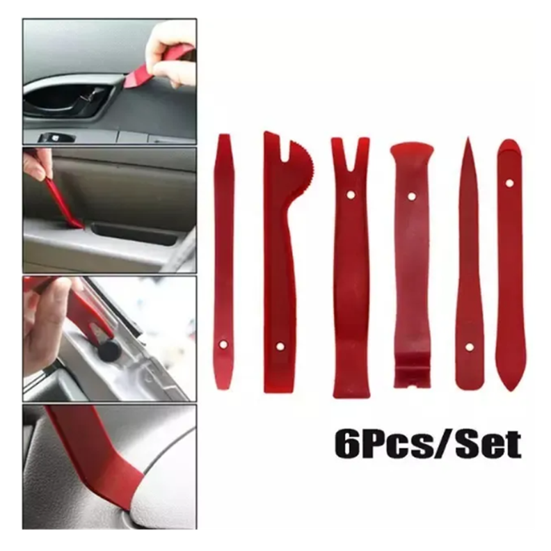 Set Extraccion Radio Tablero Panel Puertas 6 Pcs-1